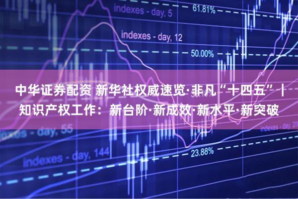 中华证券配资 新华社权威速览·非凡“十四五”｜知识产权工作：新台阶·新成效·新水平·新突破