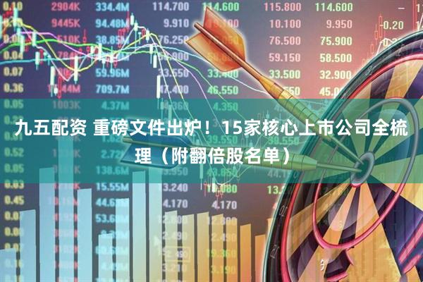 九五配资 重磅文件出炉！15家核心上市公司全梳理（附翻倍股名单）
